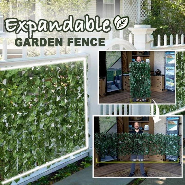 Retractable Privacy Garden Fence