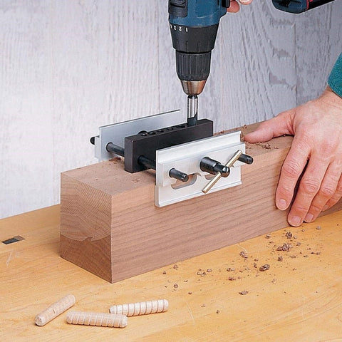 Image of Woodworking Self Centering Doweling Jig