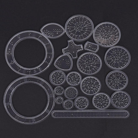 Image of Spirograph Geometric Ruler Set