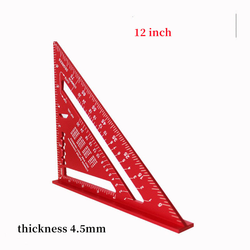 [ST052] Aluminum Alloy Triangular Ruler