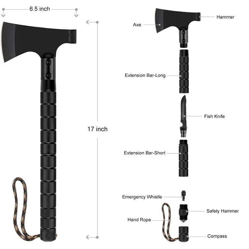 Foldable Tactical Axe Multi Tool Kit [RC014]