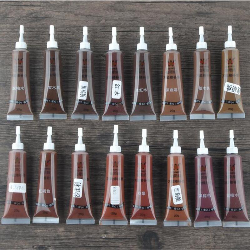 [MV016]  27 Colors Repairing Paint for Solid Wood Furniture Paint Putty for Paste Door Floor Repairing Scratches on Paste Wood Floor