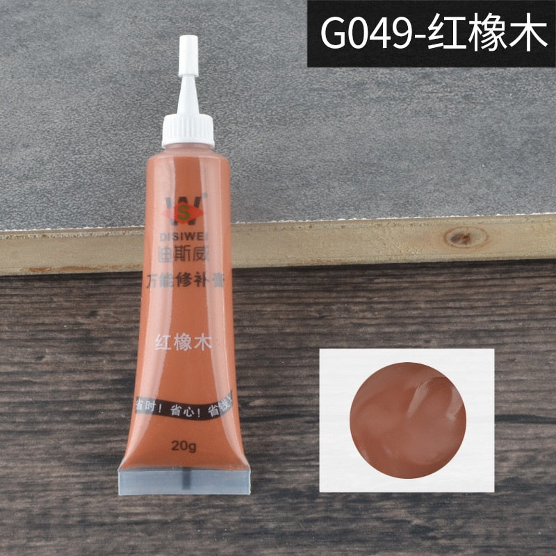 [MV016]  27 Colors Repairing Paint for Solid Wood Furniture Paint Putty for Paste Door Floor Repairing Scratches on Paste Wood Floor