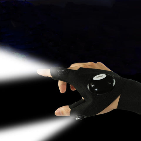 Image of Fingerless Gloves Flashlight