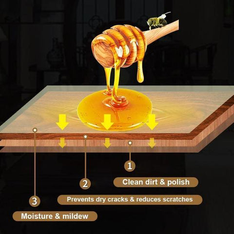 Image of Wood Seasoning Beeswax Household Polishing