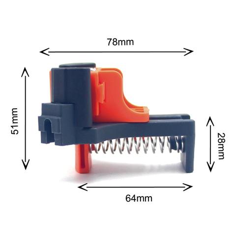 Image of 90 Degree Right Angle Clamp.