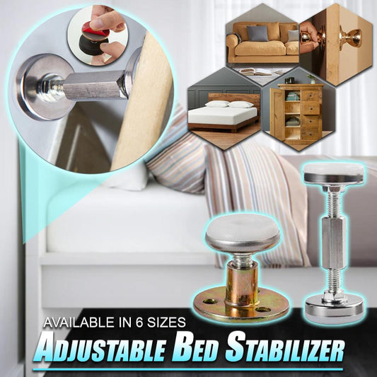 2 PCS Adjustable Bed Stabilizer Anti-shake 2 PCS